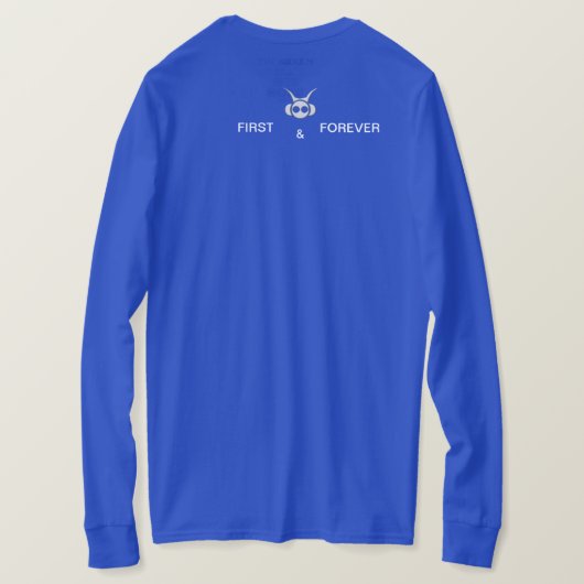 JUNGLE SKY - kleines Logo und BACK-DRUCK T-Shirt (Design Rückseite)