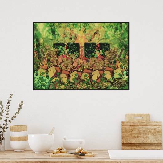 Jungle Speaks Poster (Küche)