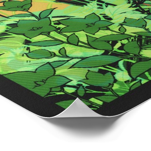 Jungle Speaks Poster (Ecke)