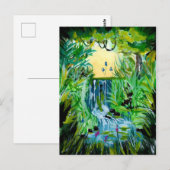 Jungle Springwater Postkarte (Vorne/Hinten)