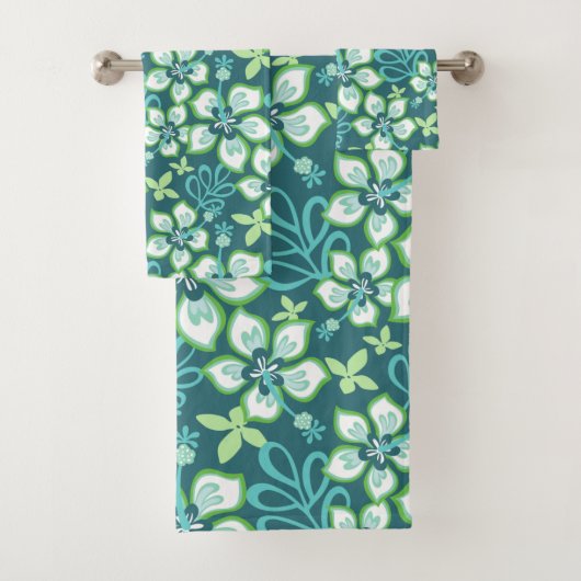JUNGLE SURF (AQUAMARIN COMBO) BADHANDTUCH SET (Insitu)