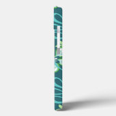 JUNGLE SURF (AQUAMARIN COMBO) Case-Mate iPhone HÜLLE (Rückseite / Links)