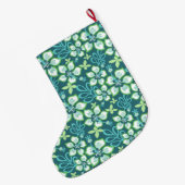 JUNGLE SURF (AQUAMARIN COMBO) GROßER WEIHNACHTSSTRUMPF (Rückseite (Hängend))