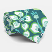 JUNGLE SURF (AQUAMARIN COMBO) KRAWATTE (Gerollt)