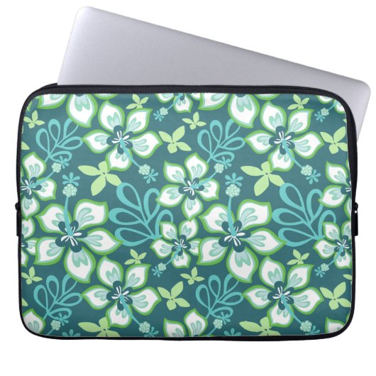 JUNGLE SURF (AQUAMARIN COMBO) LAPTOPSCHUTZHÜLLE (Vorderseite)