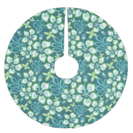 JUNGLE SURF (AQUAMARIN COMBO) POLYESTER WEIHNACHTSBAUMDECKE