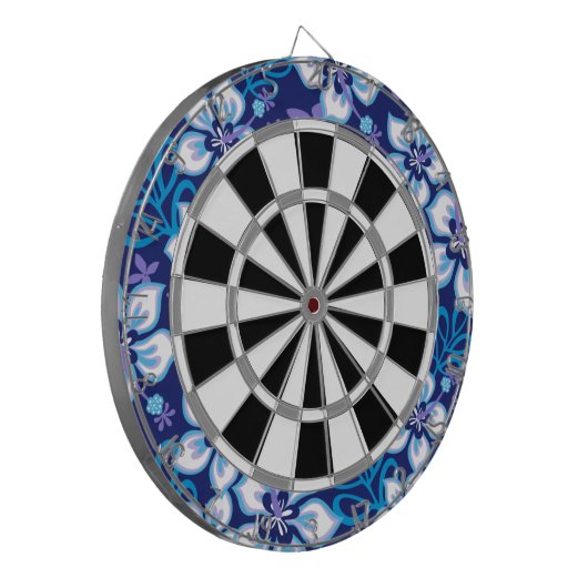 JUNGLE SURF (BLAUER COMBO) DARTSCHEIBE (Vorderseite Links)
