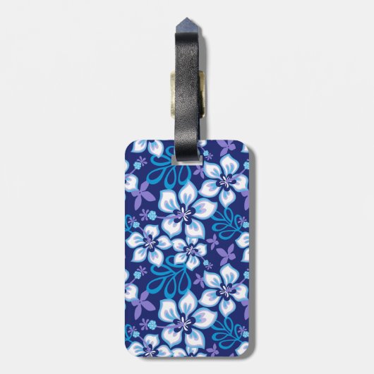 JUNGLE SURF (BLAUER COMBO) GEPÄCKANHÄNGER (Rückseite vertikal)