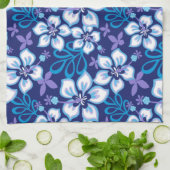 JUNGLE SURF (BLAUER COMBO) GESCHIRRTUCH (Gefaltet)