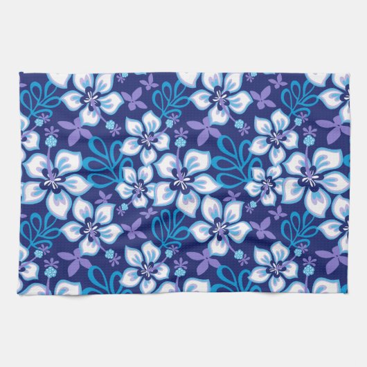 JUNGLE SURF (BLAUER COMBO) GESCHIRRTUCH (Horizontal)