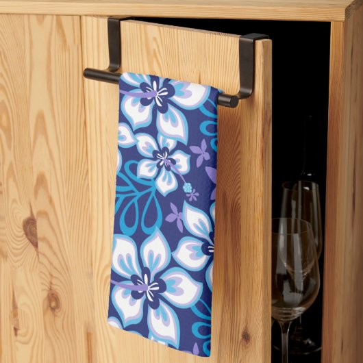 JUNGLE SURF (BLAUER COMBO) GESCHIRRTUCH (Drittel gefaltet)