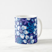 JUNGLE SURF (BLAUER COMBO) KAFFEETASSE (VorderseiteRechts)