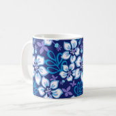 JUNGLE SURF (BLAUER COMBO) KAFFEETASSE (Vorderseite Links)