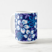 JUNGLE SURF (BLAUER COMBO) KAFFEETASSE (Vorderseite Links)