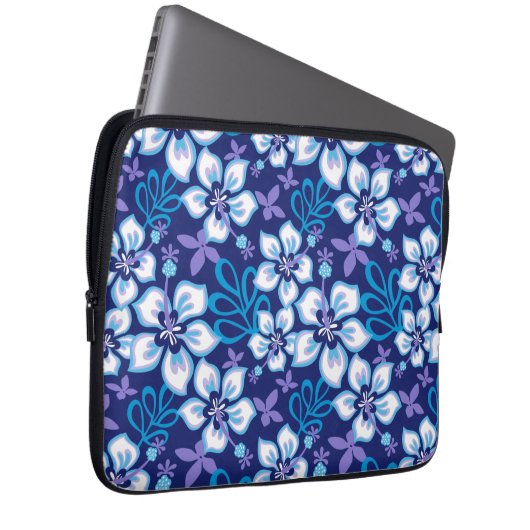 JUNGLE SURF (BLAUER COMBO) LAPTOPSCHUTZHÜLLE (Vorne Rechts)