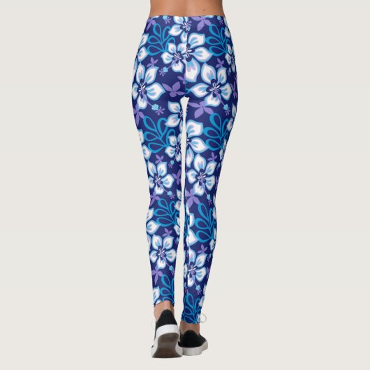 JUNGLE SURF (BLAUER COMBO) LEGGINGS (Rückseite)