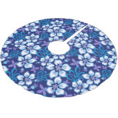 JUNGLE SURF (BLAUER COMBO) POLYESTER WEIHNACHTSBAUMDECKE (Schrägansicht)