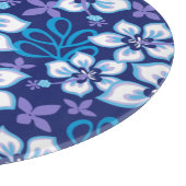 JUNGLE SURF (BLAUER COMBO) SCHNEIDEBRETT (Ecke)