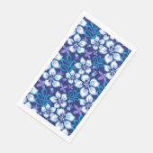 JUNGLE SURF (BLAUER COMBO) SERVIETTE (Ecke)