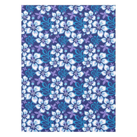 JUNGLE SURF (BLAUER COMBO) TISCHDECKE (Vorderseite)