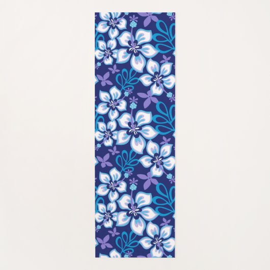 JUNGLE SURF (BLAUER COMBO) YOGAMATTE (Vorderseite)