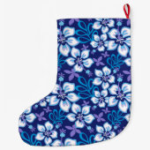 JUNGLE SURF (BLUE COMBO) GROßER WEIHNACHTSSTRUMPF (Rückseite)