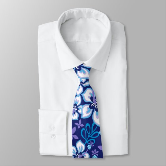 JUNGLE SURF (BLUE COMBO) NECK TIE KRAWATTE (Gebunden)