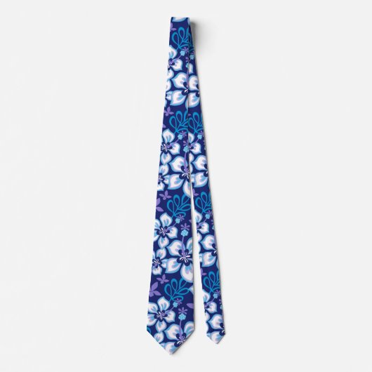 JUNGLE SURF (BLUE COMBO) NECK TIE KRAWATTE (Vorderseite)