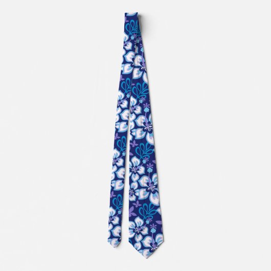 JUNGLE SURF (BLUE COMBO) NECK TIE KRAWATTE (Rückseite)