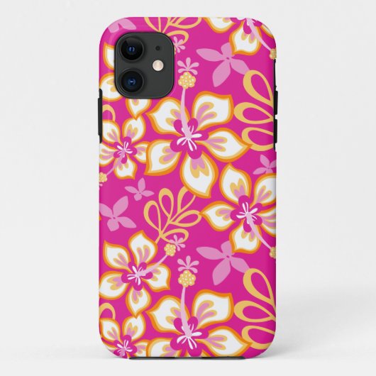 JUNGLE SURF (HOT PINK COMBO) Case-Mate iPhone HÜLLE (Rückseite)