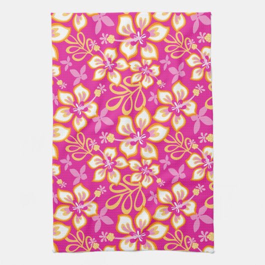 JUNGLE SURF (HOT PINK COMBO) GESCHIRRTUCH (Vertikal)