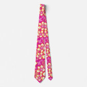 JUNGLE SURF (HOT PINK COMBO) KRAWATTE (Vorderseite)