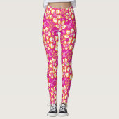 JUNGLE SURF (HOT PINK COMBO) LEGGINGS (Vorderseite)