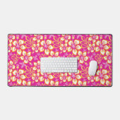 JUNGLE SURF (HOT PINK COMBO) SCHREIBTISCHUNTERLAGE (Tastatur & Maus)