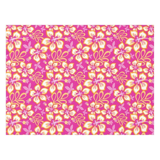 JUNGLE SURF (HOT PINK COMBO) TISCHDECKE (Vorderseite (Horizontal))