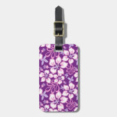 JUNGLE SURF (LILA COMBO) GEPÄCKANHÄNGER (Vorderseite vertikal)