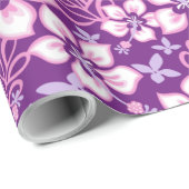 JUNGLE SURF (LILA COMBO) GESCHENKPAPIER (Rolleneckpunkt)