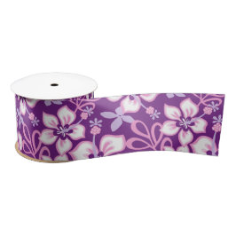 JUNGLE SURF (LILA COMBO) SATIN RIBBON SATINBAND