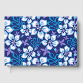 JUNGLE SURF PATTER IM BLAUEN COMBO GÄSTEBUCH (Vorderseite)