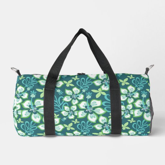 JUNGLE SURF PATTER IN AQUAMARIN DUFFLE BAG (Vorderseite)