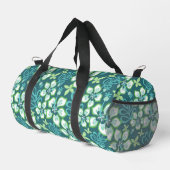 JUNGLE SURF PATTER IN AQUAMARIN DUFFLE BAG (Rechte Ecke)