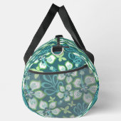 JUNGLE SURF PATTER IN AQUAMARIN DUFFLE BAG (Rechts)