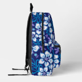 JUNGLE SURF PATTER IN BLAU BEDRUCKTER RUCKSACK (Links)