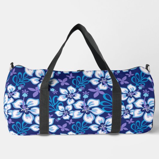 JUNGLE SURF PATTER IN BLAU DUFFLE BAG (Vorderseite)