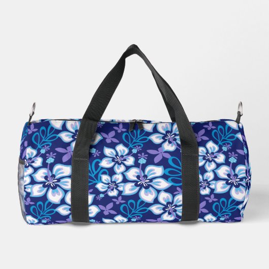 JUNGLE SURF PATTER IN BLAU DUFFLE BAG (Rückseite)