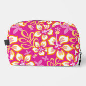 JUNGLE SURF PATTER IN HOT PINK WASCHBEUTEL (Vorderseite)