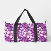 JUNGLE SURF PATTER IN LILA DUFFLE BAG (Vorderseite)