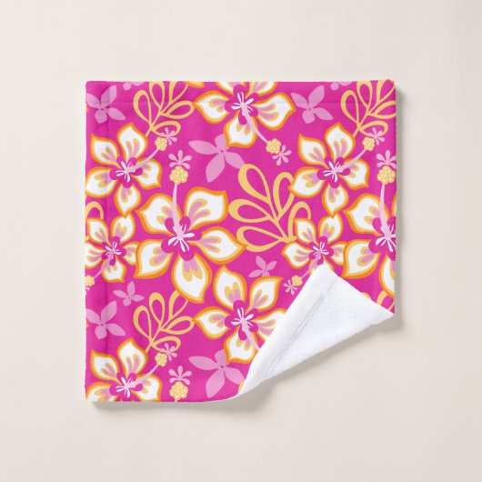 JUNGLE SURF (PINK COMBO) BAD TOWEL SET (Waschlappen)