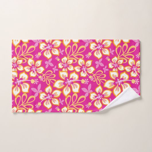 JUNGLE SURF (PINK COMBO) BAD TOWEL SET (Handtuch)