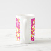 JUNGLE SURF (PINK COMBO) KNOCHENCHINA TASSE (Rückseite)